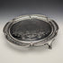 1870年 英国アンティーク 純銀製サルヴァ 直径26cm 523g Henry Holland